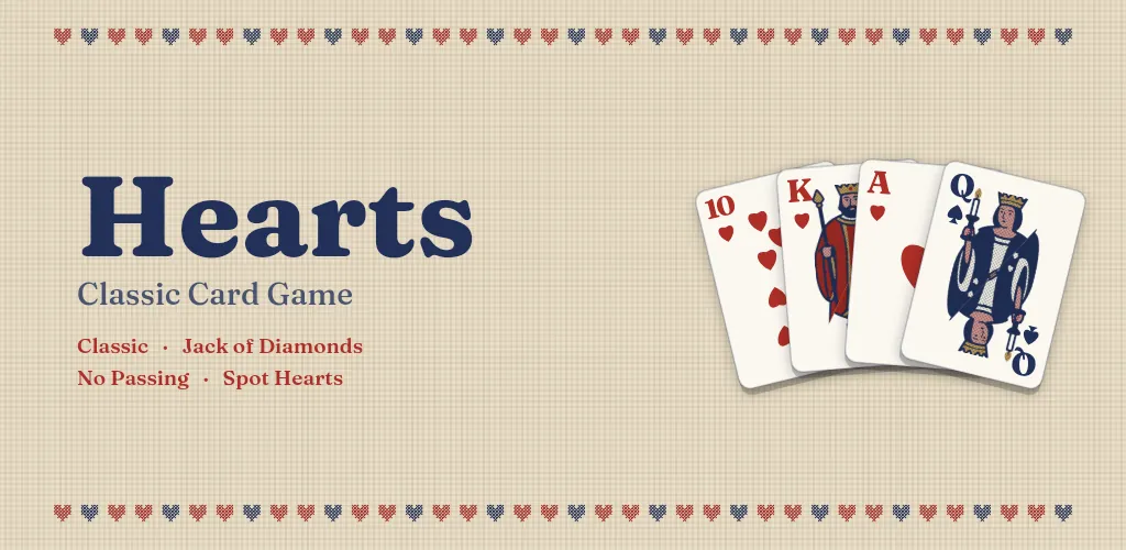 Hearts: Classic Card Game