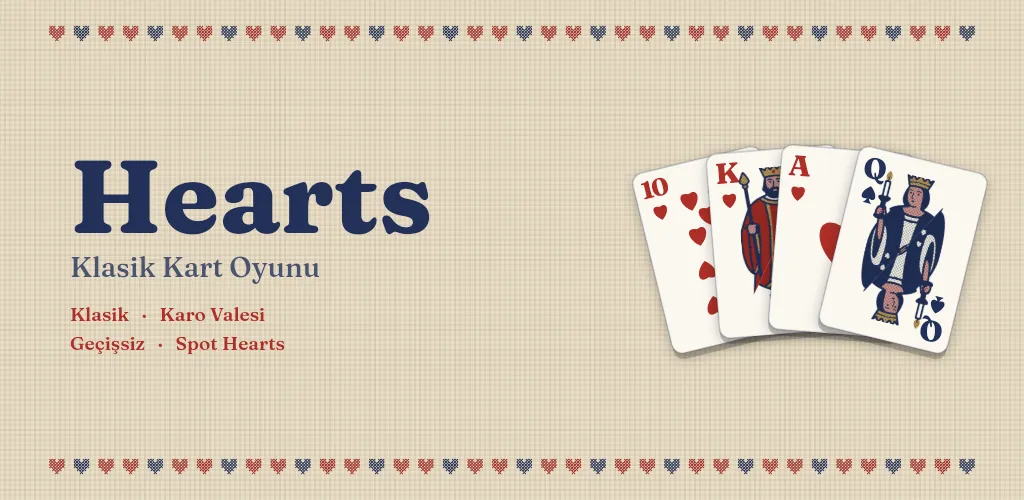 Hearts: Klasik Kart Oyunu