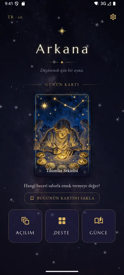 Arkana ekran görüntüsü 1