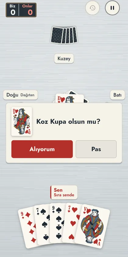 Belote ekran görüntüsü 3