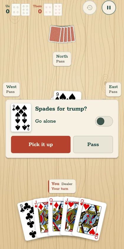 Euchre screenshot 3