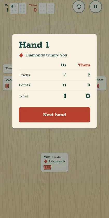 Euchre screenshot 4
