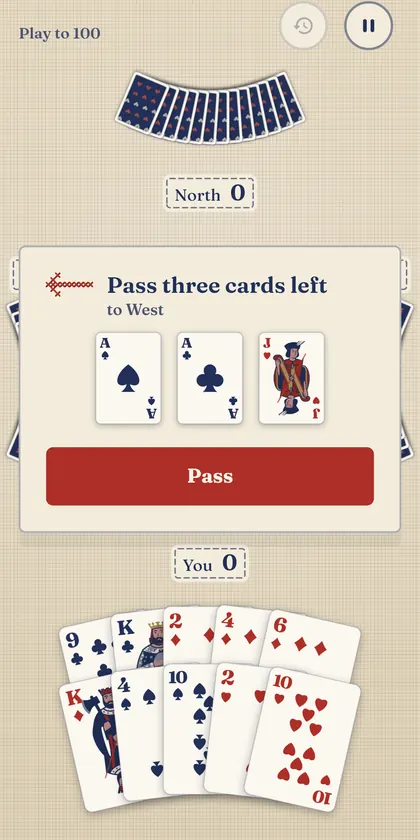 Hearts screenshot 3