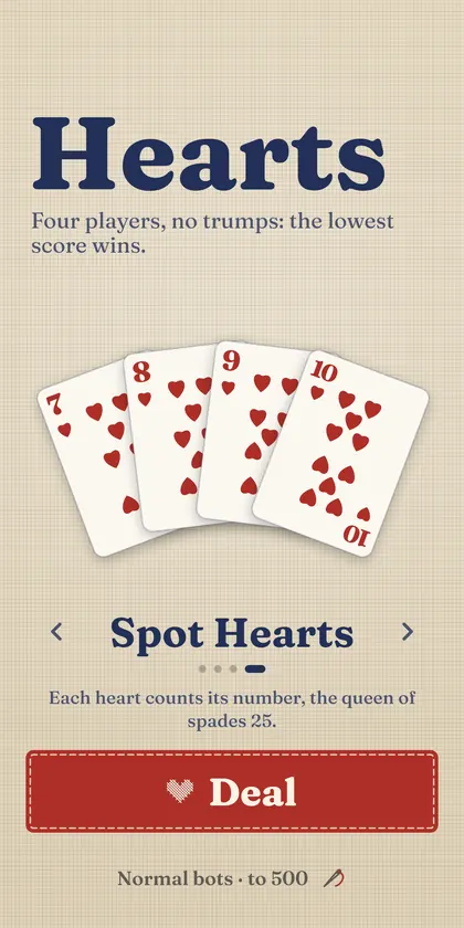 Hearts screenshot 5