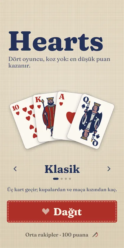 Hearts ekran görüntüsü 2
