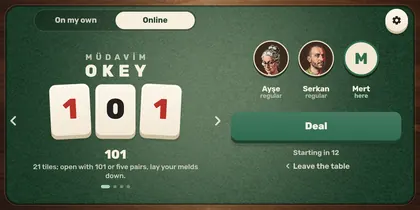 Müdavim Okey 3