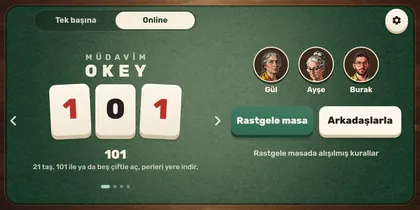 Müdavim Okey ekran görüntüsü 2