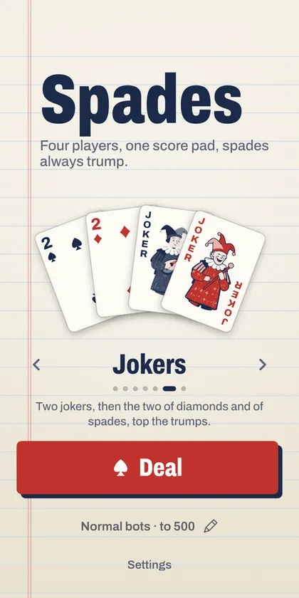 Spades screenshot 3
