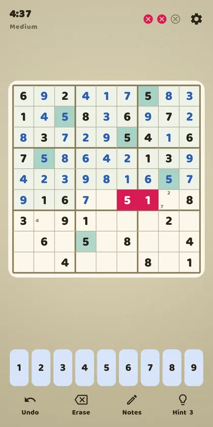 Bildiğin Sudoku screenshot 1
