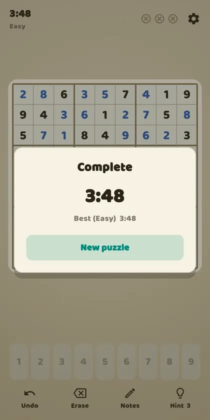 Bildiğin Sudoku screenshot 4